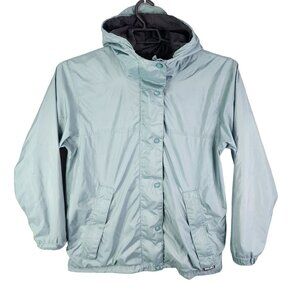 Womens Green Cabelas Hooded Jacket Mesh Lining Full Zip Vented back Size M